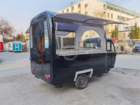 Tricycle alimentaire mobile électrique à 3 roues, chariot de vente de nourriture, camion de vente de café et de collations, moto, vélo à vendre