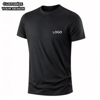 Kaos Olahraga Dry Fit Custom Grosir dengan Logo DTG Berkualitas Tinggi, Kaos Reflektif, Kaos Jaring Streetwear, Pakaian Pria, Kaos untuk Pria