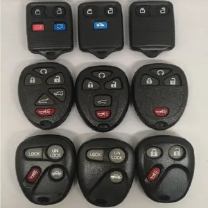 Factory Wholesale 4 Buttons Remote Key Shell Case Cover For Buick Hummer H3 GMC For Chevrolet Colorado Isuzu Ford