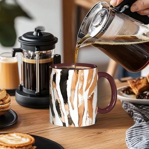 Image personnalisée USA Made 11oz Moderne Design Classique Tasse à Café en Argile Coloré Couvercle Écologique Sublime Stocké pour Cadeaux d'Affaires Sûr 400ml - Product Image 3