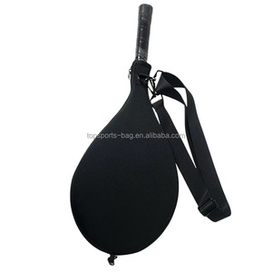 Sac de <span class=keywords><strong>raquette</strong></span> de <span class=keywords><strong>badminton</strong></span> en néoprène personnalisé bandoulière réglable étui de <span class=keywords><strong>raquette</strong></span> de <span class=keywords><strong>badminton</strong></span> noir - Product Image 5