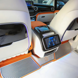 Modification de fourgonnette d'affaires Benz <span class=keywords><strong>VITO</strong></span> <span class=keywords><strong>VIP</strong></span>, design intérieur de luxe, sièges capitaine, toit étoilé, aménagement intérieur de voiture - Product Image 6