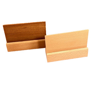 Wooden calendar base, beech wood, ebony wood, business card holder, wooden card holder, <b>memo</b> <b>pad</b>, postcard holder - Product Image 5