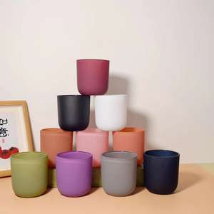 Lọ đựng nến thủy tinh trống, nhiều màu sắc, độc đáo, bán buôn năm 2023, sang trọng, dùng để làm nến - Product Image 2