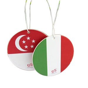 Diffuseur d'air de voiture suspendu personnalisé avec 61 options de parfum, élimination des odeurs et arôme, sans électricité - Product Image 4