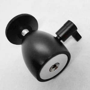 Q39 Metal Ball Head 360 Rotatable <b>with</b> 1/4 Screw Adapter for <b>Projector</b> Tripod <b>Mounts</b> - Product Image 2