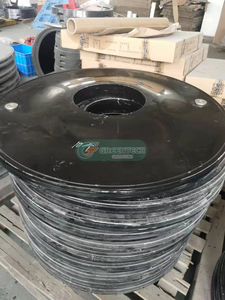 유럽 표준 D400 CO900MM 하수 커버 복합 수지 휘발유 스테이션 맨홀 커버 - Product Image 5