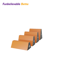 Bettaplay Professional Parkour ARC Box Équipement de jeu d'intérieur pour enfants avec cadre en bois Aire de jeux intérieure