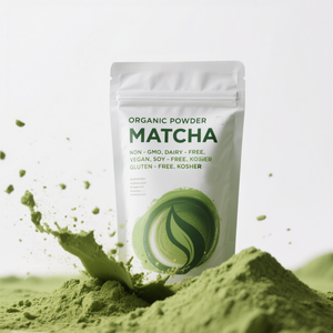 <span class=keywords><strong>OEM</strong></span>プライベートラベル包装オーガニック抹茶グリーンティーパウダー - Product Image 1