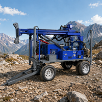 Offre Spéciale – Foreuse de puits d'eau diesel sur chenilles FEIYANG JDL-280L, 280 m, diamètre 350 mm, avec pompe et moteur à boîte de vitesses