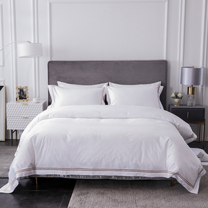 Set de literie brodée en coton égyptien, <span class=keywords><strong>Grand</strong></span> hôtel, quatre saisons, King size, prix d'usine, nouveau modèle - Product Image 6