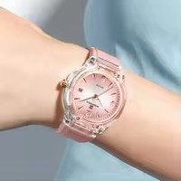 NAVIFORCE 6110 Montre Femme Boîtier en Polycarbonate Mouvement Seiko Japonais Marque Privée Montres Femme Mode Décontractée
