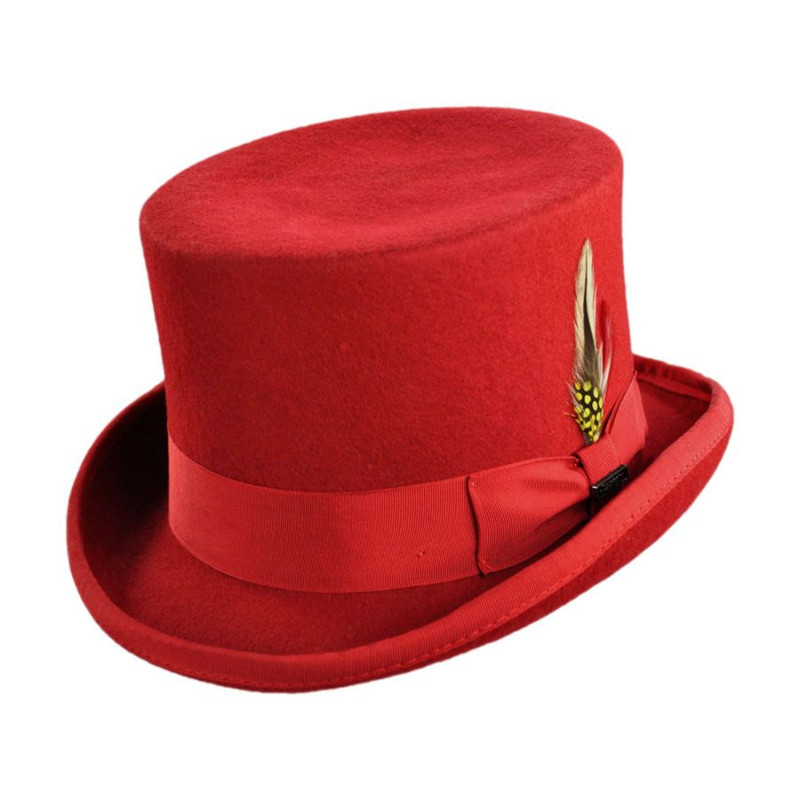 Оптовая продажа, под заказ, Винтажный Классический мужской официальный смокинг, верхняя шляпа, низкая цена, шляпы