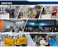 10-1000kw Genset Diesel Bobig Rangka Terbuka Senyap Besar dengan Start Otomatis 480V Efisiensi Tinggi dari Produsen