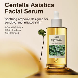 Cilt Onarıcı Yatıştırıcı Nemlendirici Yenileyici Pürüzsüzleştirici Organik Vegan Centella Asiatica Yüz Serumu Akneyi Yatıştırır - Product Image 2