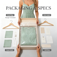 Robe longue trapèze en mousseline tissée vert sauge pour femme avec bretelles spaghetti, col en V et plis – Robe de soirée formelle d'été ODM