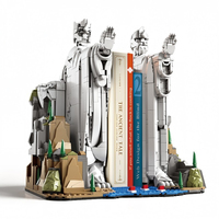 DK 6037 6038 2026 Nuevo Kit de Ladrillos de Construcción MOC para Adultos, Maqueta de Escultura Creativa, Regalos Street View, 867 Piezas