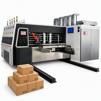 Nouvelle machine économique entièrement automatique rotative pour le découpage et le rainurage de carton ondulé pour imprimante, idéale pour les petites et moyennes usines de carton