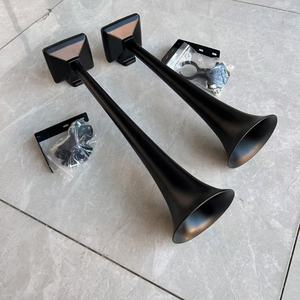 Klaxon à air simple tube chromé pour camion, accessoires <span class=keywords><strong>de</strong></span> voiture, sirène audio haute pression pour avertissement <span class=keywords><strong>de</strong></span> véhicule - Product Image 3