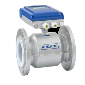 เครื่องวัดการไหล KROHNE OPTIFLUX4100 DN200 20 มม. 8 นิ้ว เซ็นเซอร์วัดการไหลแบบแม่เหล็กในตัวสำหรับน้ำ OEM ปรับแต่งได้ - Product Image 3