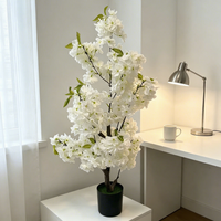Noordse bruiloftdecoratie & -benodigdheden Kunstbloemen Real Touch Kunstmatige kersenbloesemboom Moederdagcadeaus Binnendecoratie voor thuis