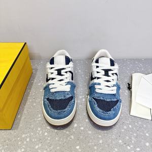 Chaussures de sport tendance de luxe haut de gamme, nouveau modèle, marque premium, à lacets, respirantes, en cuir et maille, design personnalisé - Product Image 2