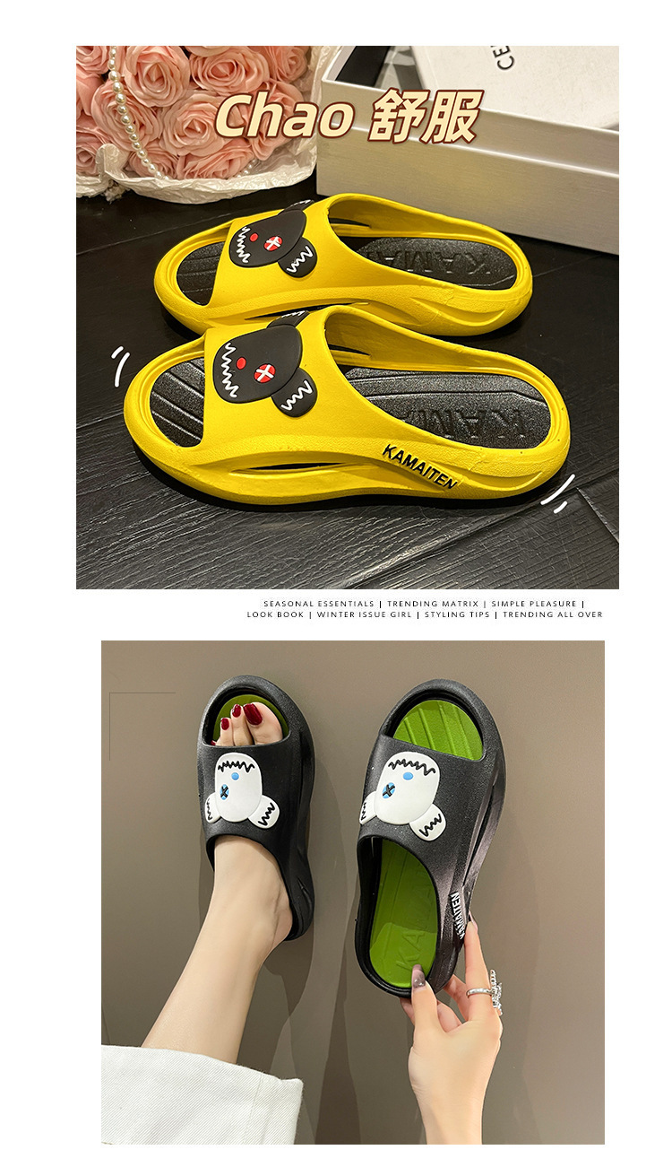 Unisex Anti-slip Soft Women EVA Outdoor Slipper Indoor Flat Slides Men Summer Beach Shoes