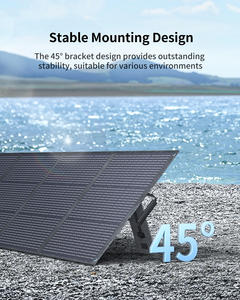 Panel Solar Portátil Plegable ABOK de 200W, Fuente de Energía de Recarga Fotovoltaica para Estaciones de Carga, Conexión en Serie - Product Image 3