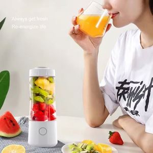 Mixeur-Blender Électrique Portable USB Mini 400ml avec Lames Puissantes en Acier Inoxydable pour Maison, Voiture, Camping-Car et Extérieur – Vente en Gros - Product Image 2