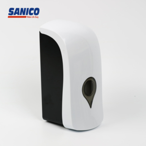 Dispensador de jabón líquido de espuma de mano montado en la pared de plástico ABS de 1000ml moderno - Product Image 4