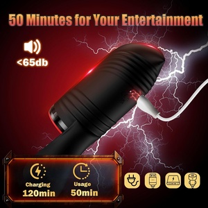 ของเล่นทางเพศชายแบบอัพเกรด 4-in-1 สำหรับผู้ชาย พร้อมโหมดหมุน 3 แบบ, ดูด 5 แบบ และสั่น 10 แบบ, เครื่องจำลองช่องคลอดแบบพกพา ใช้งานได้โดยไม่ต้องใช้มือ - Product Image 2