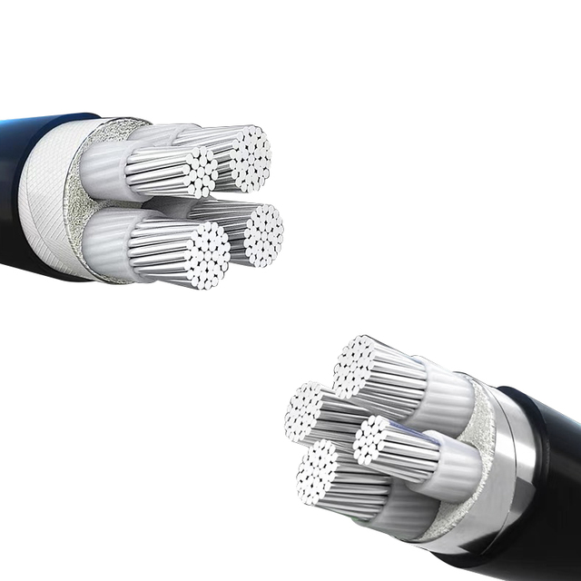ABC Aerial Bundled Cable XLPE Insulated Aluminum Overhead Service Drop Cable 0.6/1KV for Household Power Supply