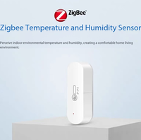 Capteur de température et d'humidité sans fil Tuya Smart Home, détecte la température intérieure pour une alarme de liaison automatique