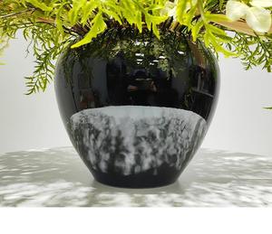 Ensemble <span class=keywords><strong>de</strong></span> vases floraux en tissu <span class=keywords><strong>de</strong></span> soie <span class=keywords><strong>de</strong></span> haute qualité au design spécial tendance résistant aux UV pour patio, <span class=keywords><strong>jardin</strong></span>, <span class=keywords><strong>salon</strong></span>, hôtel - Product Image 4