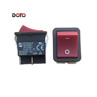 Interrupteur à bouton-poussoir 18A 20A 125V 250V HY12-9-4 Interrupteur momentané pour outils électriques
