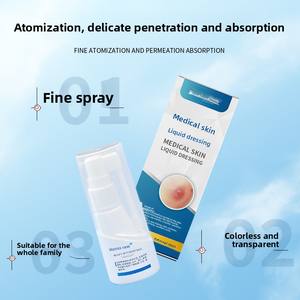 液体ドレッシング 30ml 透明 皮膚創傷保護スプレー 抗菌作用 クラスII医療機器 賞味期限3年 - Product Image 1