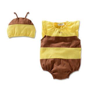 Vêtements d'été en gros pour bébés filles : Barboteuses mignonnes pour l'African Star - Product Image 3