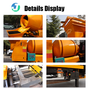 自動装填式コンクリートミキサーポンプ複合混合およびポンプ機コンクリートミキサー建築現場用ポンプ機械付き - Product Image 3