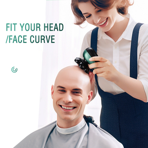 6 in 1 Mens Grooming Kit 7D <b>Head</b> <b>Razor</b> Waterproof Anti-Pinch LED Display USB Rechargeable Electric Shaver for Bald Men - Product Image 5