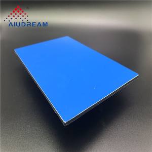 แผ่นอลูมิเนียมคอมโพสิต Alucobond ขนาด 1220x2440/1500x3050 มม. หนา 3 มม./4 มม./5 มม. สีส้ม ทนการกัดกร่อนสูง ซีรีส์ 2000 สำหรับงานตกแต่งผนัง - Product Image 2