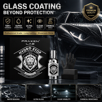 Produit phare : Revêtement céramique premium pour pare-brise de voiture avec protection hydrophobe anti-eau
