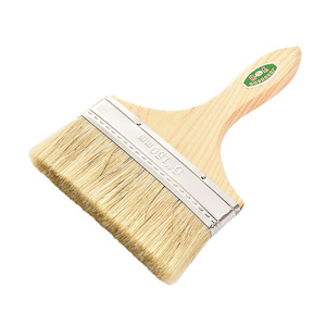 Nylon Bristle Paint <b>Brush</b> Wooden Handle 1 3 6 Inch Flat Wall Paint <b>Brush</b> For DIY Hardware Use - Product Image 5