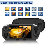 Console de jeu portable SF3000, écran de 4,5 pouces, prise en charge du OTG, manette de jeu, vidéo, musique, lecteur de jeux portable