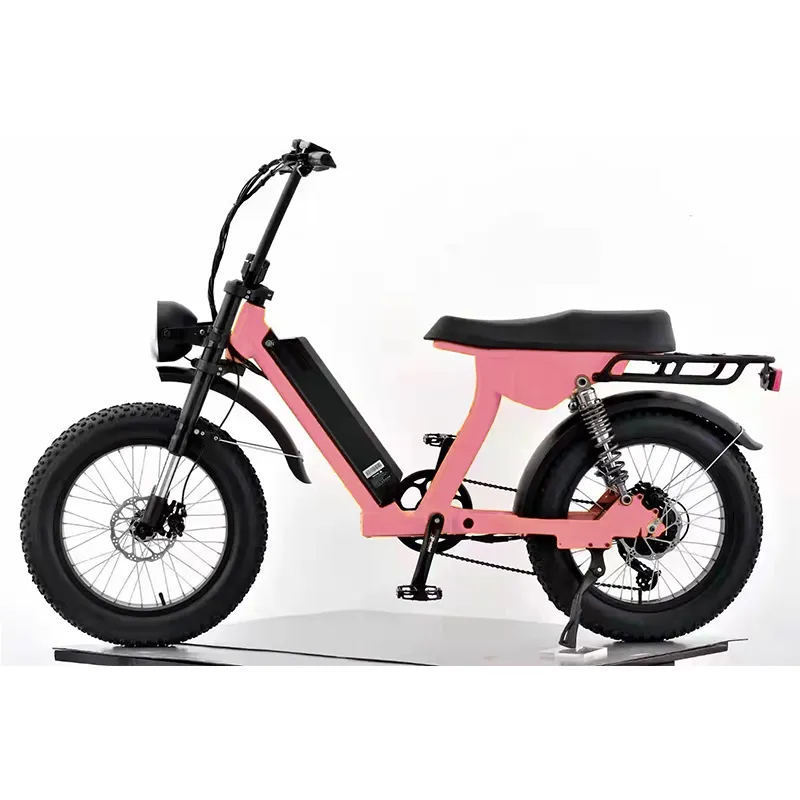 Bicicleta eléctrica gruesa de precio barato chino 48V 250W 500W 750W ebike bicicleta híbrida de alta velocidad para adultos