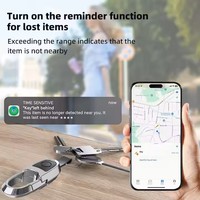 Portable Zinc Alloy Key Finder Factory Direct Anti-Lost Car Key Chain with Global Locator Smart Consumer Electronics