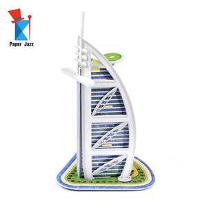 Mô hình câu đố bọt <span class=keywords><strong>3D</strong></span> <span class=keywords><strong>BURJ</strong></span> AL ARAB-Trò chơi đồ chơi giáo dục xây dựng mốc <span class=keywords><strong>Dubai</strong></span> mang tính biểu tượng cho trẻ em - Product Image 4