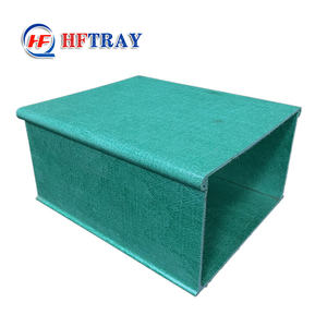 Bandeja de Cables de Fibra de Vidrio Ligera, de Alta Resistencia, Resistente a la Corrosión, Sólida, Industrial, de Alta Resistencia, Colorida, de FRP - Product Image 4