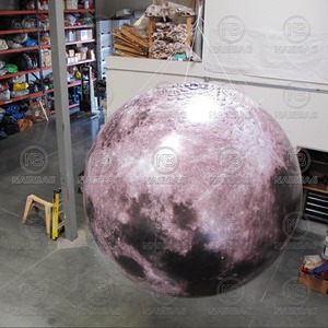 Khuyến mãi sự kiện trang trí nội thất khổng lồ LED Inflatable Trái Đất mặt trăng Hành Tinh bóng Inflatable tám hành tinh năng lượng mặt trời hệ thống - Product Image 5