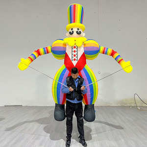 Disfraz de Mascota Inflable de Payaso, Ideal para Desfiles y Festivales, Aumenta la Visibilidad y la Diversión - Product Image 2