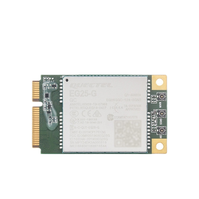 Quectel EG25--G Ethernet Module with Qualcomm Chipset MINIPCIE Ethernet Connection for Global 4G LTE Cellular Use